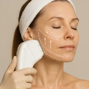 Woman having HI-FU to reduce wrinkles call LA LIPO Wisbech Now!
