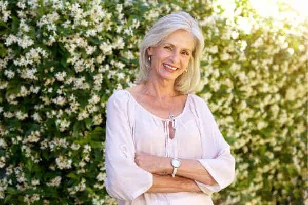 Older woman happy with urinary incontinence treatment Wisbech